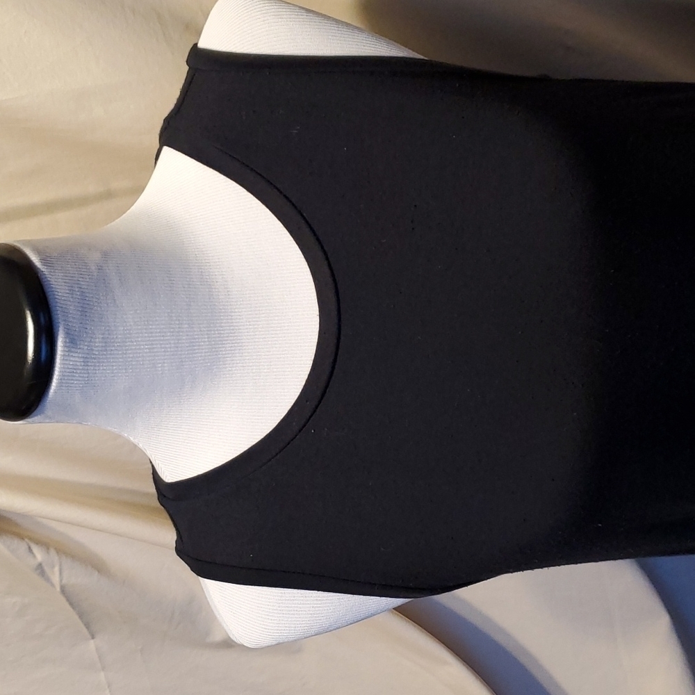 Loft Swoop Neck Tank Midi 👗 SZ Medium - Picture 3 of 10